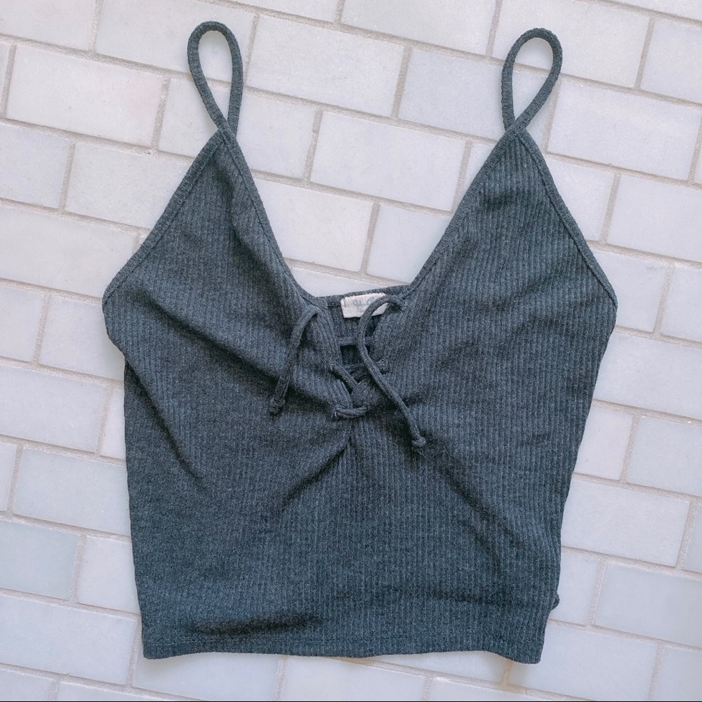 GREY TANK TOP